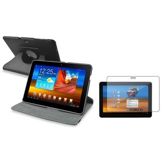 BasAcc Swivel Case/ LCD Protector for Samsung Galaxy Tab 10.1 P7500