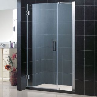 DreamLine Unidoor Frameless 48 49 inch Wide Adjustable Shower Door
