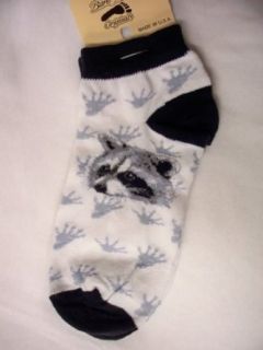 For Bare Feet Raccoon Ankle Socks Clothing