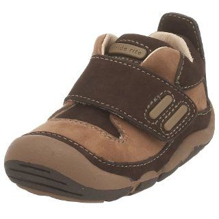 Sky Stage 2 Hook And Loop Shoe,Brown/Taupe,3 M US Infant Shoes