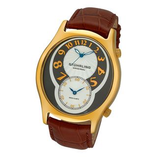 Stuhrling Original Mens Kensington Grand Swiss Quartz Watch