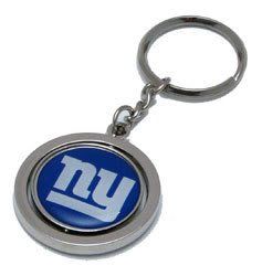 New York Giants Spinning Keychain: Sports & Outdoors