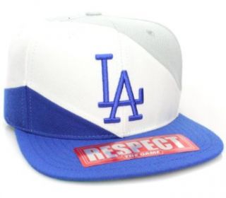 Los Angeles Dodgers LA Flat Bill Triple Style Snapback Hat