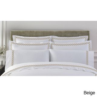 Cable Embroidered Egyptian Cotton Collection 300 Thread Count Shams