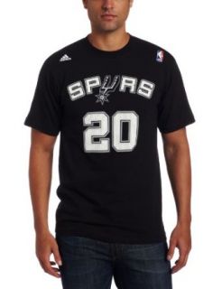 NBA San Antonio Spurs Manu Ginobili Name & Number T Shirt