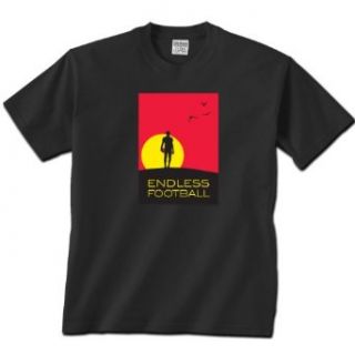 Endless Football Short Sleeve Football T Shirt (Design on