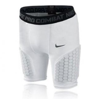 Nike Pro Combat Padded Tight Shorts   Small   White