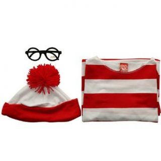 Waldo Costume Hat   Waldo Kit W43S21E: Clothing