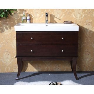 Ceramic Top 40 inch Single sink Bathroom Vanity