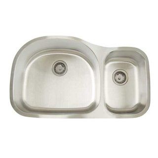 Artisan Premium Series Undermount Deep/ Shallow Double Bowl Kitchen