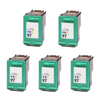 Hewlett Packard HP 97 Color Ink Cartridge (Pack of 5) (Remanufactured
