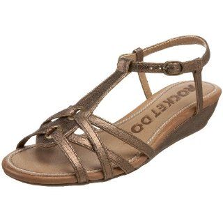  Rocket Dog Womens Luscious Wedge Sandal,Bronze,5 M US: Shoes