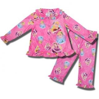 Disney Princess Holiday coat style flannel pajamas for