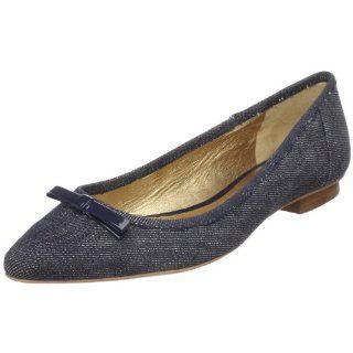  Kate Spade New York Womens Elaina Flat,Blue Denim,4 M US: Shoes