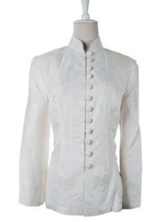 Elegant white silk blouse Clothing