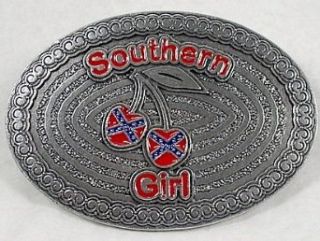 Southern Girl Belt Buckle: Clothing