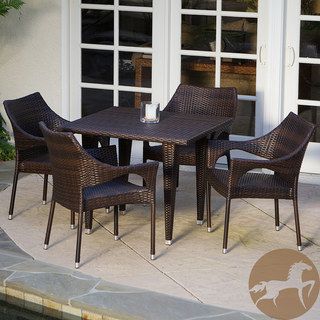 Christopher Knight Home Cliff 5 piece Outdoor Dining Set