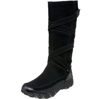  Skechers Womens Compulsions Quota Boot,Black,5 M US Shoes