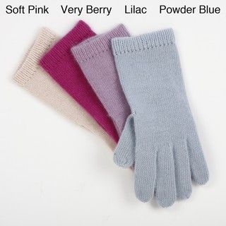 Portolano Womens 10 inch Cashmere Gloves