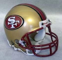 San Francisco 49ers Riddell Mini Helmet