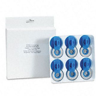 Brother Typewriter Cover up Correction Tape (Set of 6)
