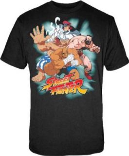 Street Fighter Classic Video Game Comic Book Muscle Black