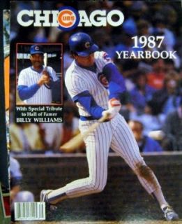 1987 Chicago Cubs Yearbook