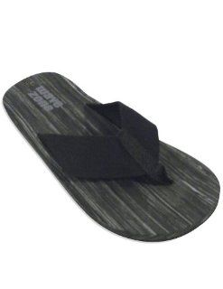 Wave Zone   Mens Flip Flop Sandal, Black 25032 Shoes