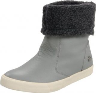 Lacoste Womens Matane Ankle Boot,Light Grey,6 M US Shoes