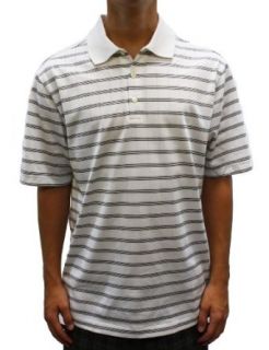Tiger Woods Collection White Polo Shirt 389585 101 Medium Clothing