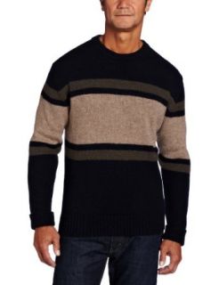 Pendleton Mens Rugby Stripe Shetland Sweater Clothing