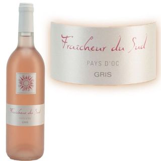ETAT CORRECT   Fraîcheur du Sud   IGP OC GRIS   Vin rosé   Vendu à