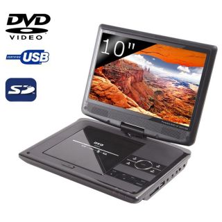 Lecteur DVD Portable   Ecran extra plat 10 (25.2 cm)   Port USB