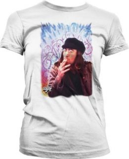 John Lennon Floral Tie Dye Design Juniors T shirt, Peace