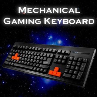 Classic 104 keys mechanical gaming typing keyboard