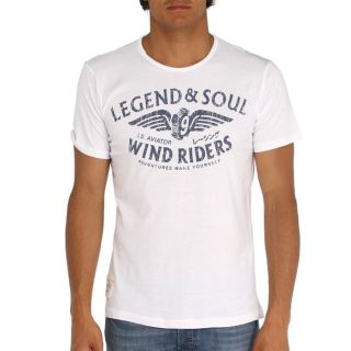 LEGEND&SOUL T Shirt Homme Blanc Blanc   Achat / Vente T SHIRT LEGEND