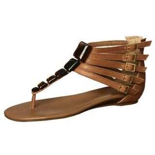 Jessica Simpson Womens Demeter Jeweled T strap Sandals