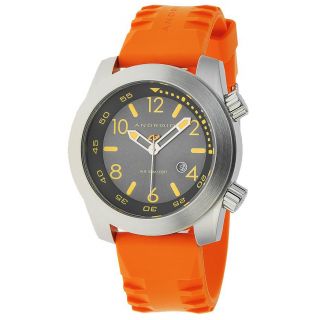 Android Mens Octopuz Orange Rubber Strap Watch Today $89.99