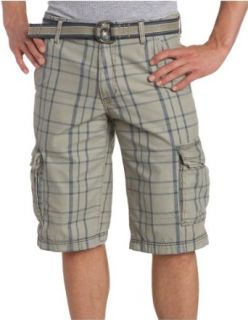 Levis Young Mens SilverTab Belted Flap Cargo Short