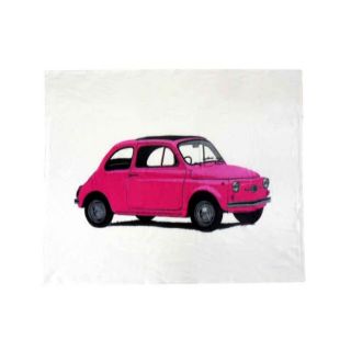 Plaid imprimé 125 x 150 pink car   Achat / Vente COUVERTURE   PLAID