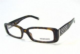 VERSACE 3107 B 3107B Havana 108 Optical Frame Eyeglasses 50x16 Shoes