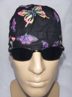 Butterfly Head Wrap/ Medical Cap/ Skull Cap/ Biker Cap/Doo