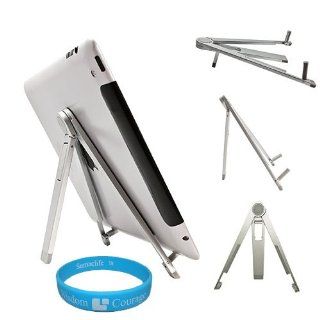 Silver Metal Stand for Toshiba Thrive 10.1 Inch Tablet