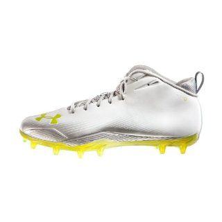 Mens UA Nitro III Mid Cut Molded Lacrosse Cleats Cleat by Under
