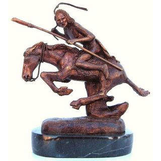 Cheyenne Bronze Remington Statue