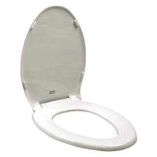 Rise and Shine Elongated Closed Front Toilet Seat in White Today $61