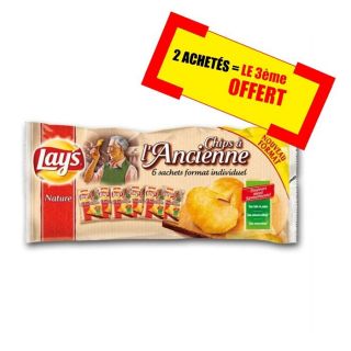 LAYS Chips Ancienne 6x27.5gr x3   Achat / Vente CHIPS LAYS Chips