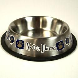 Notre Dame Fighting Irish Stainless Steel Pet Bowl