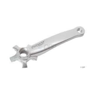 Surly Mr. Whirly Crank Arm Set, 185mm, Silver Sports