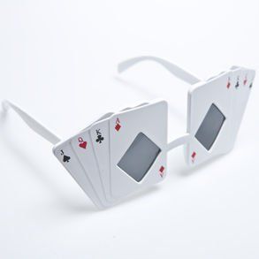 Poker Card Sunglasses Toys & Games